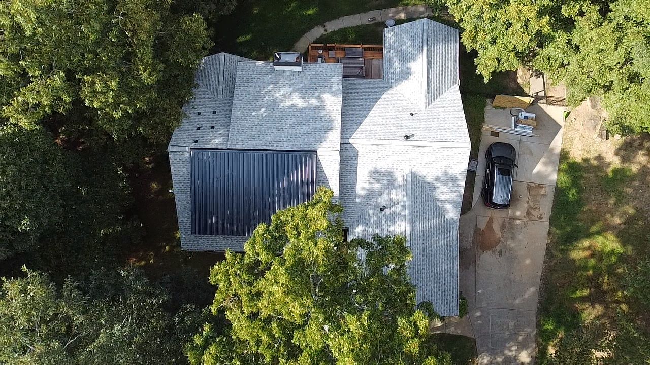 30-year architectural shingle roof, IKO Cambridge in Dual Grey, Cleveland GA
