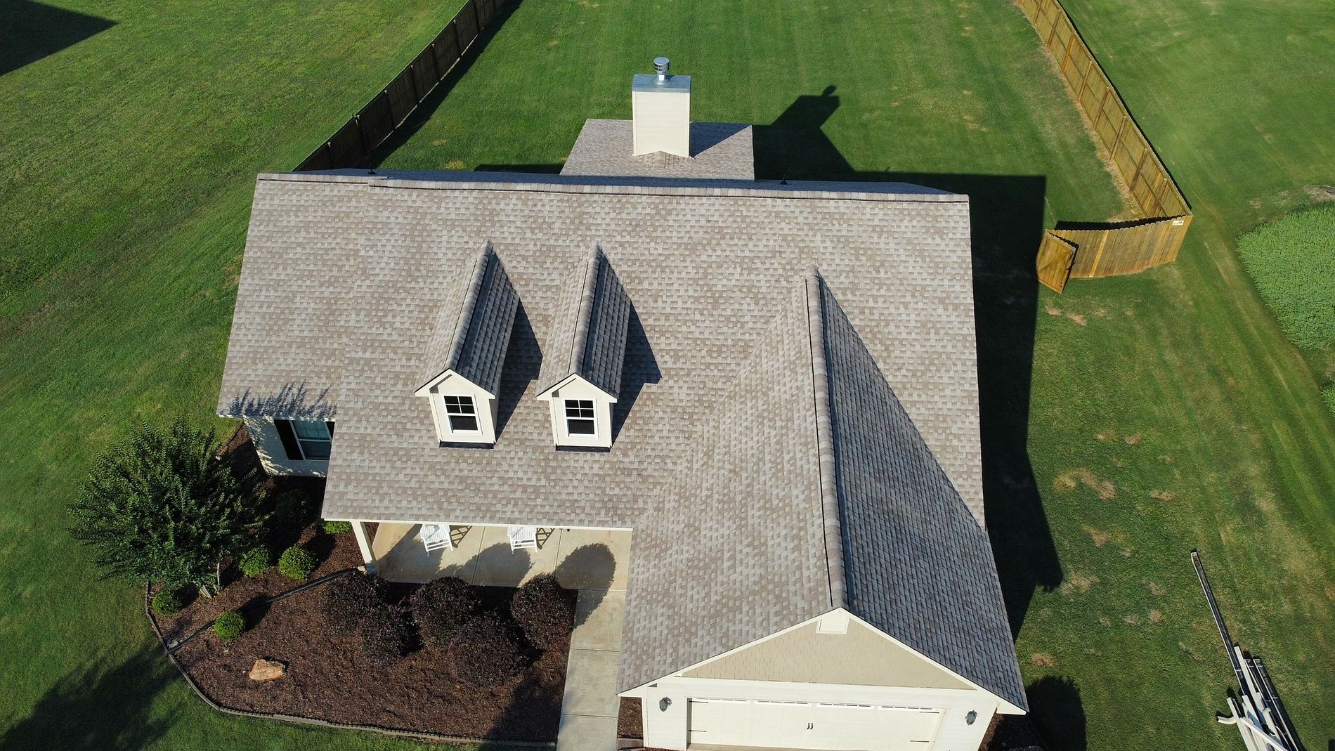 30-year architectural shingle roof, GAF Timberline HDZ in Driftwood, Jefferson GA