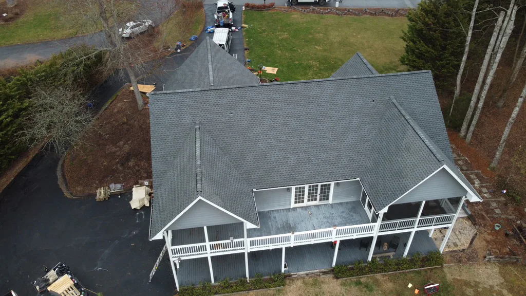 Completed roof on a real Denali project in Clayton, GA