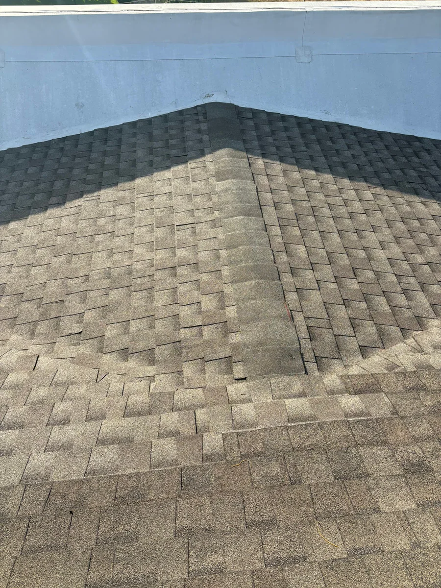 Roof inspection view from a real Denali project in Augusta, GA