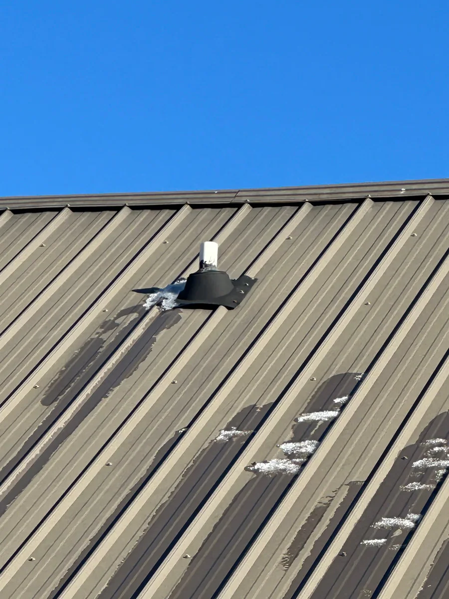 Roof damage documented on a real Denali project in Homer, GA