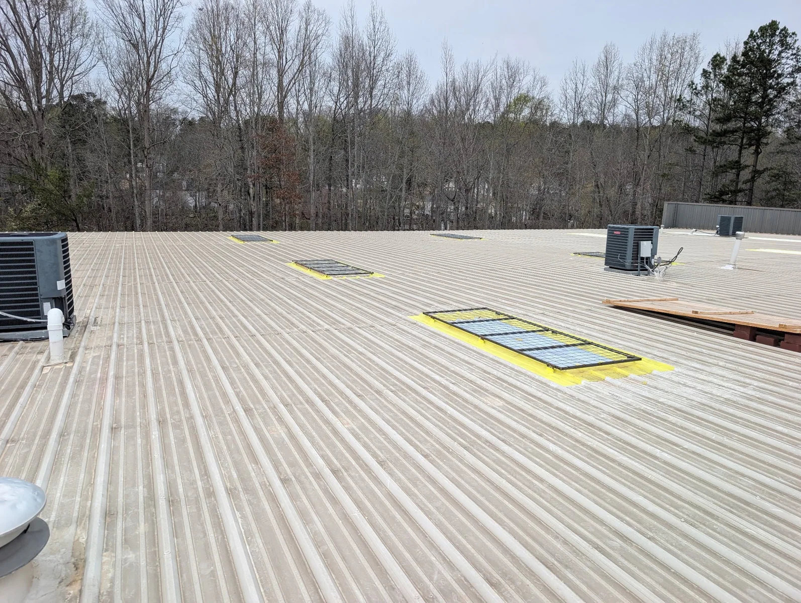 Roof inspection view from a real Denali project in Cumming, GA