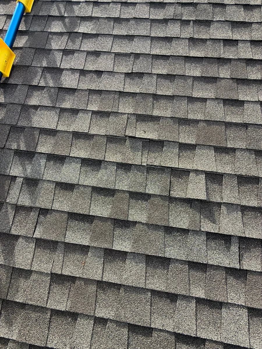 Roof inspection view from a real Denali project in Athens, GA