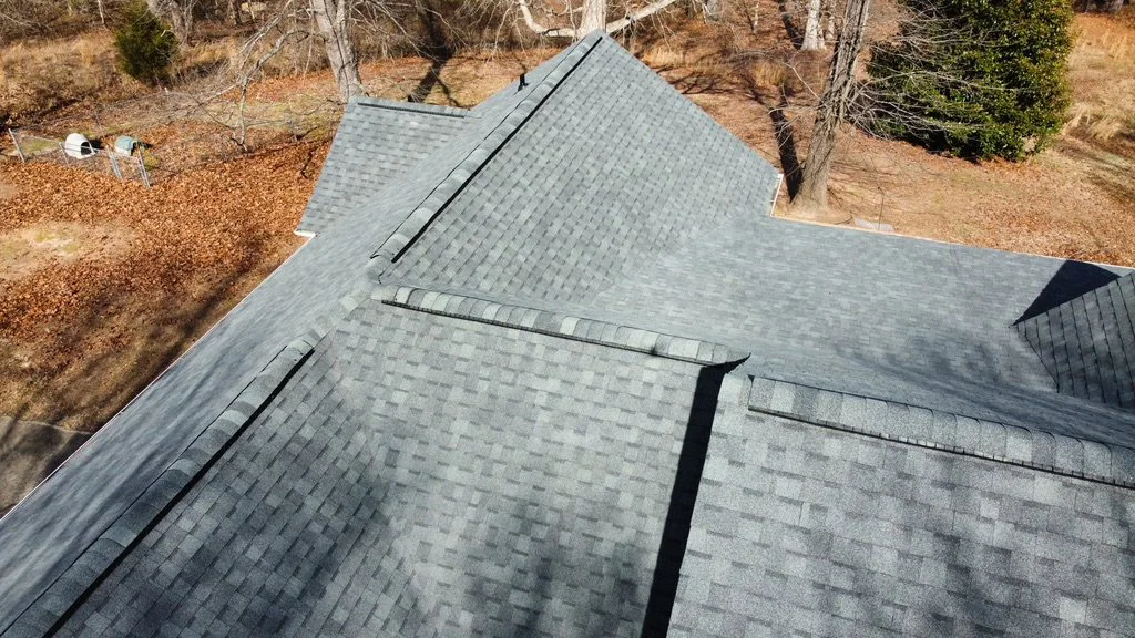 Completed roof on a real Denali project in Hoschton, GA