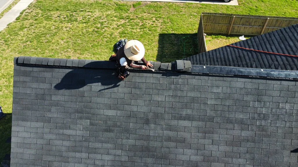 Roof work in progress on a real Denali project in Murfreesboro, TN