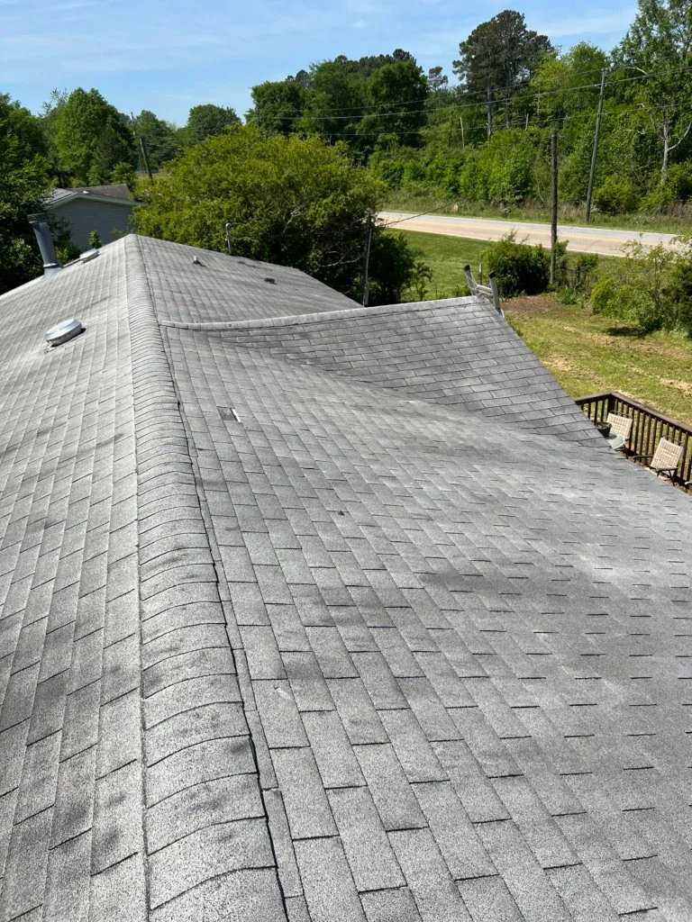 Completed roof on a real Denali project in Hoschton, GA