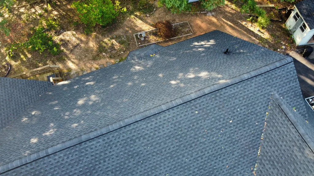 Completed roof on a real Denali project in Tiger, GA