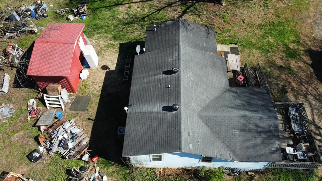 Completed roof on a real Denali project in Talmo, GA