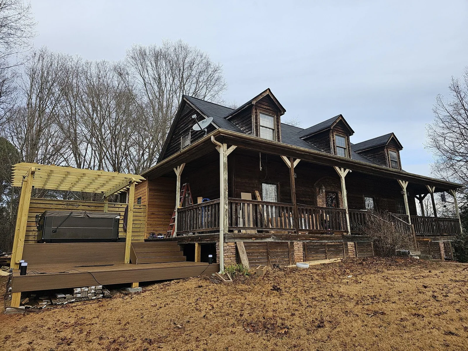 Completed roof on a real Denali project in Jefferson, GA