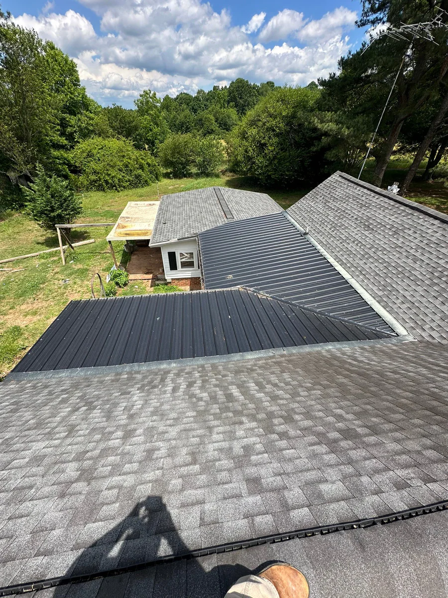 Completed roof on a real Denali project in Commerce, GA