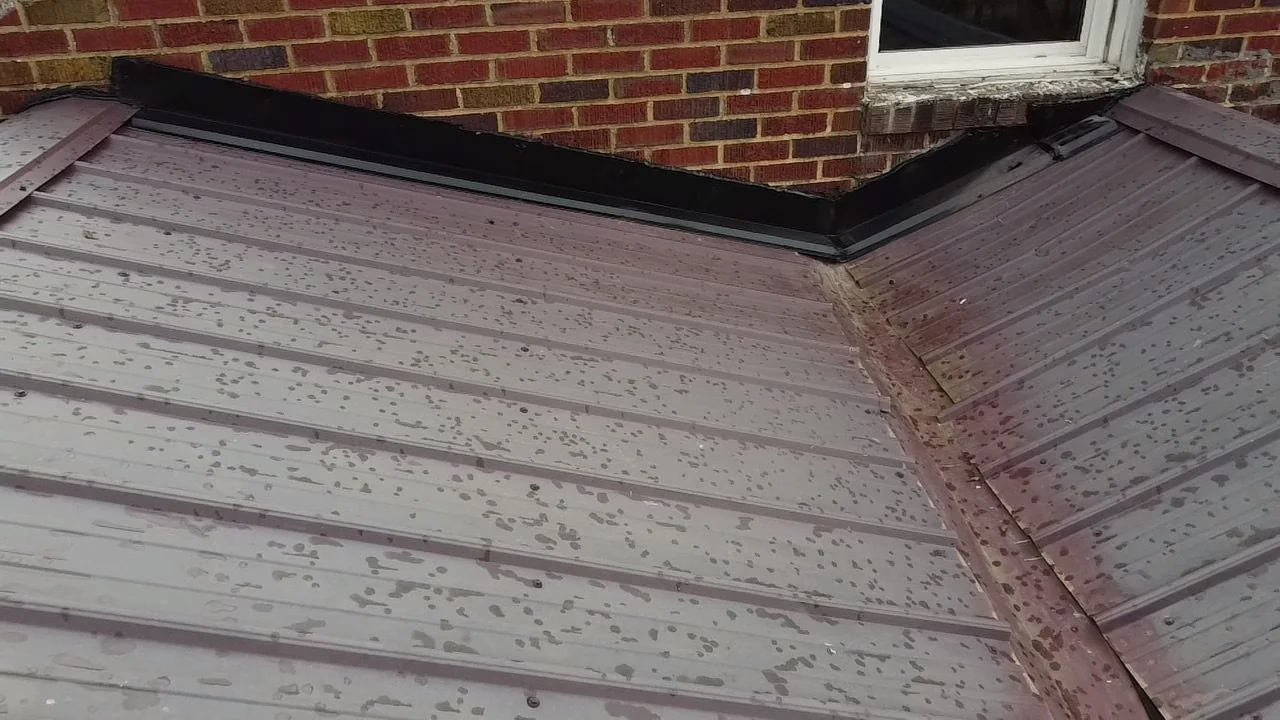 Roof inspection view from a real Denali project in Commerce, GA