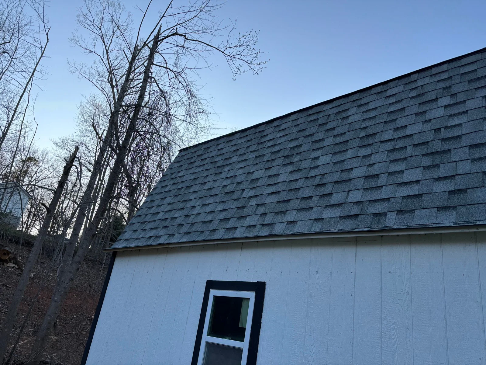 Completed roof on a real Denali project in Lula, GA